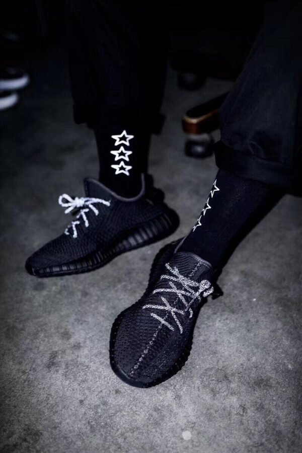 Adidas Yeezy Boost 350 V2 Black Static (FU9006) - Afbeelding 4