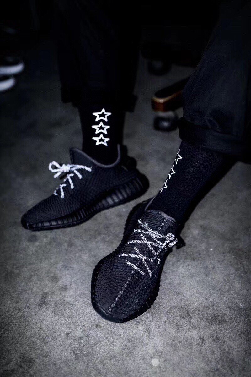 Adidas Yeezy Boost 350 V2 Black Static (FU9006) - Afbeelding 4