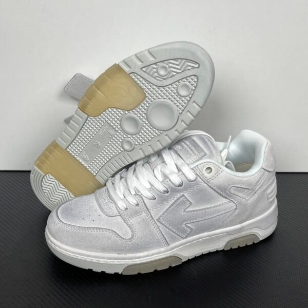 Off-White Out Of Office Grey (distressed) - Afbeelding 2